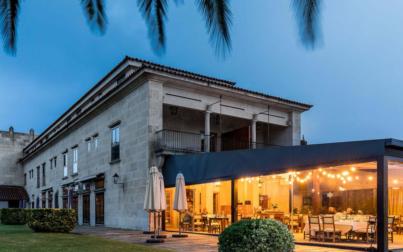 Parador De Tui Esterno foto