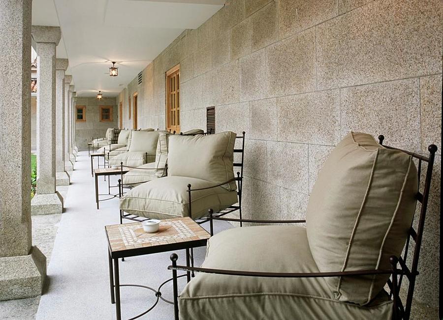 Parador De Tui Esterno foto